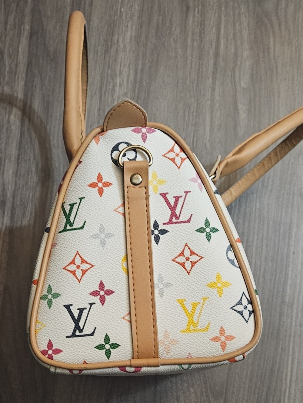 Louis Vuitton Multicolor Monogram White Canvas - Picture 2 of 6